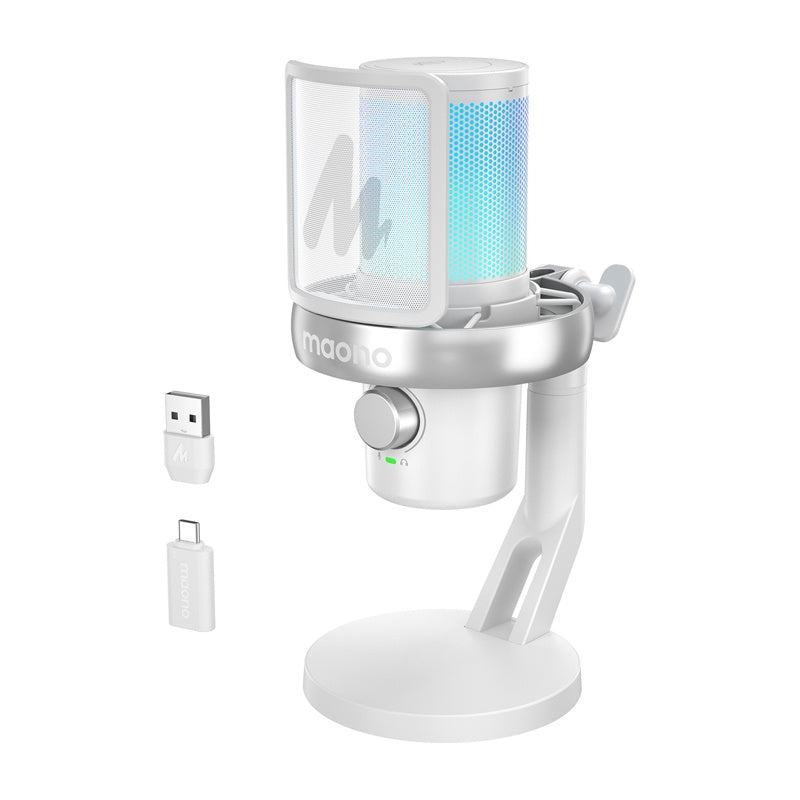 Maono DM40 Pro mikrofon (hvid)