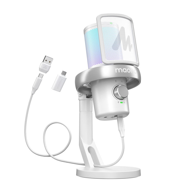 Maono DM40 Pro mikrofon (hvid)