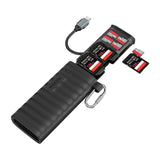 Telesin multifunktionelle SD- og TF-kortlæser (S6-MCR-01)