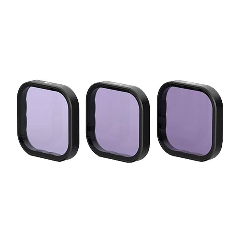 Sæt af 3 Telesin ND 8/16/32 filtre til GoPro GoPro Hero 13 Black (S5-FLT-12-TGP)