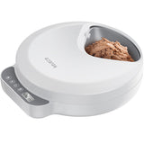 Rojeco F26 4 Måltider Kat Feeder Knop Version med 2 ispakninger (hvid)