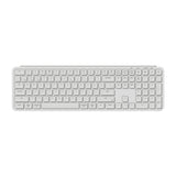 Ultra Slim Keychron B6 Pro 2.4G trådløst tastatur (hvid) [B6P-K8].