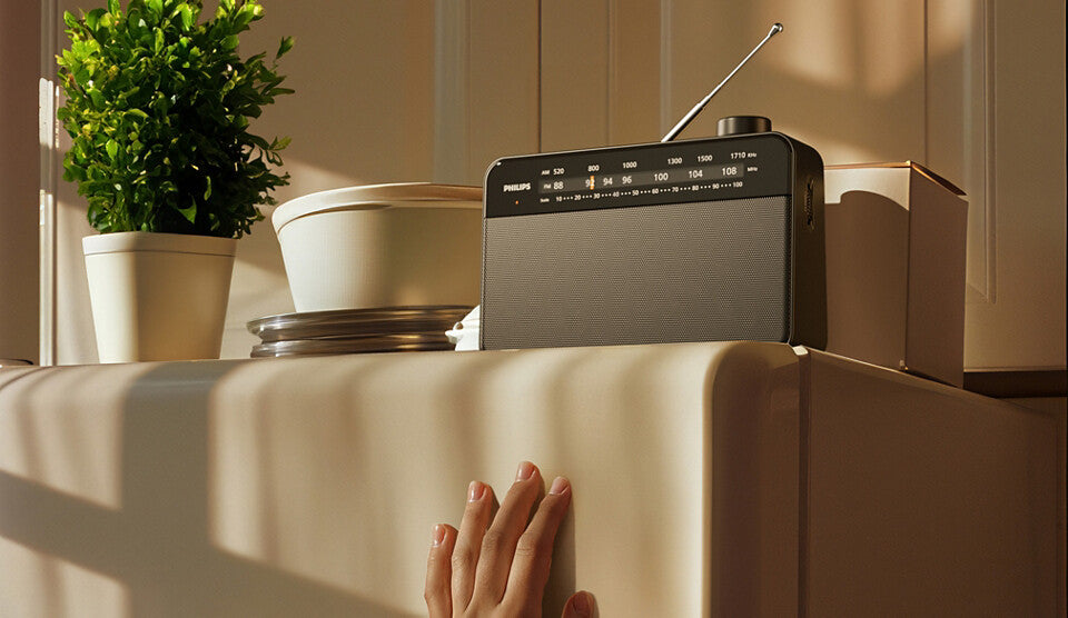 Philips TAR2509/10 radio Bærbar Analog Sort