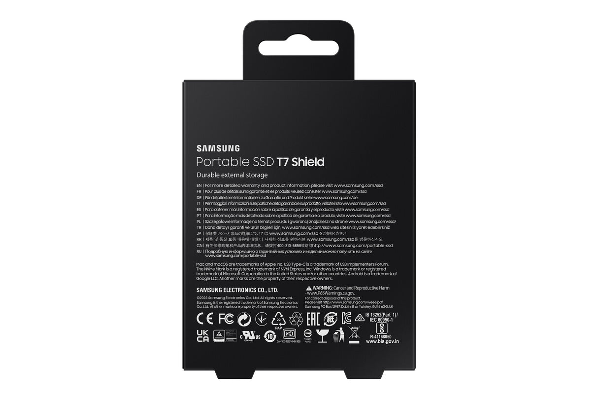 Samsung MU-PE4T0S 4 TB USB Type-C 3.2 Gen 2 (3.1 Gen 2) Sort