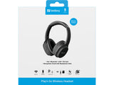 Sandberg 126-37 hovedtelefoner/headset Kabel & trådløs Opkald/musik USB Type-C Bluetooth Sort