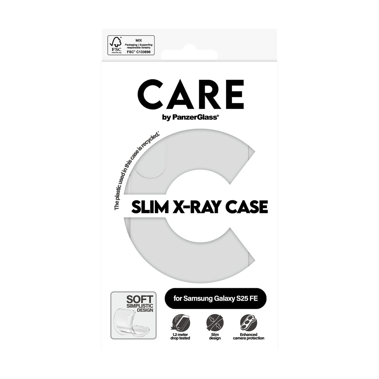 PanzerGlass CARE™ by ® X-Ray Case Samsung Galaxy S25 FE 5G