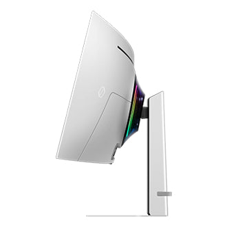 Samsung G93SC computerskærm 124,5 cm (49") 5120 x 1440 pixel Dual QHD OLED Sølv