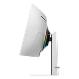 Samsung G93SC computerskærm 124,5 cm (49") 5120 x 1440 pixel Dual QHD OLED Sølv