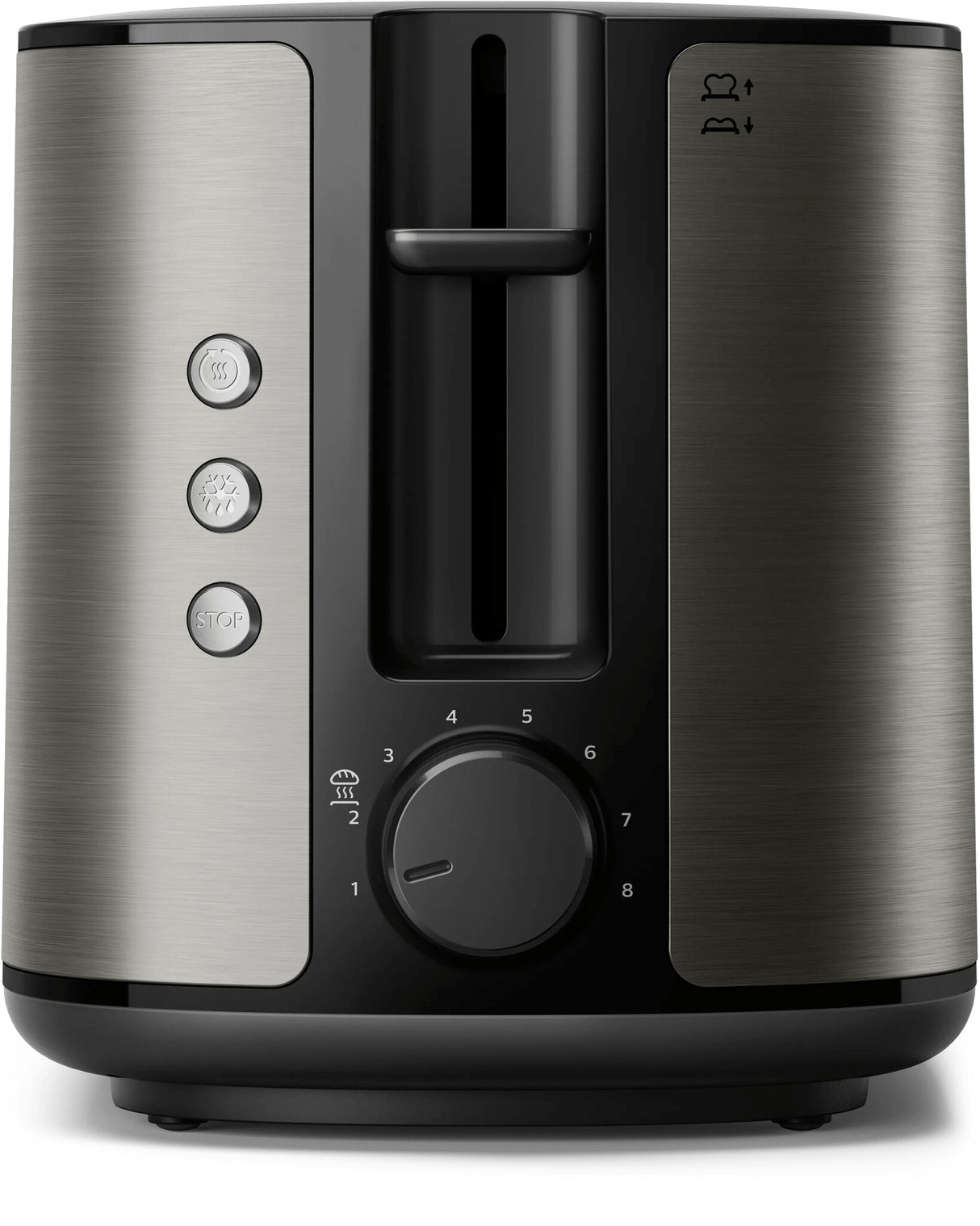 Philips Viva Collection HD2651/80 brødrister 8 2 skive(r) 1050 W Titanium