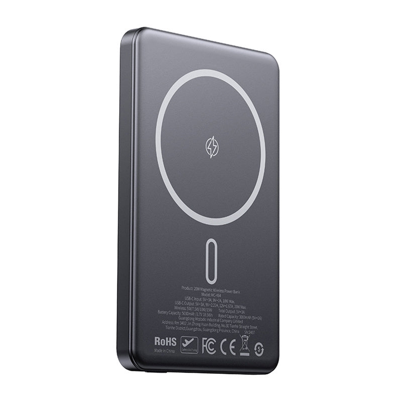 Mcdodo MC-4641 Ultra-Thin 5000mAh 1C Magnetisk Powerbank, Trådløs (Guld)