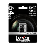 Lexar Professional SILVER PLUS SDXC 64GB hukommelseskort