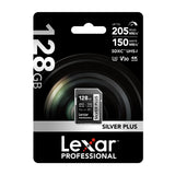 Lexar Professional SILVER PLUS SDXC 128GB hukommelseskort