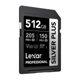 Lexar Professional SILVER PLUS SDXC 512GB hukommelseskort