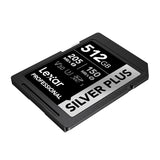 Lexar Professional SILVER PLUS SDXC 512GB hukommelseskort