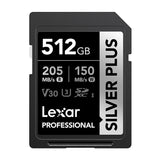 Lexar Professional SILVER PLUS SDXC 512GB hukommelseskort