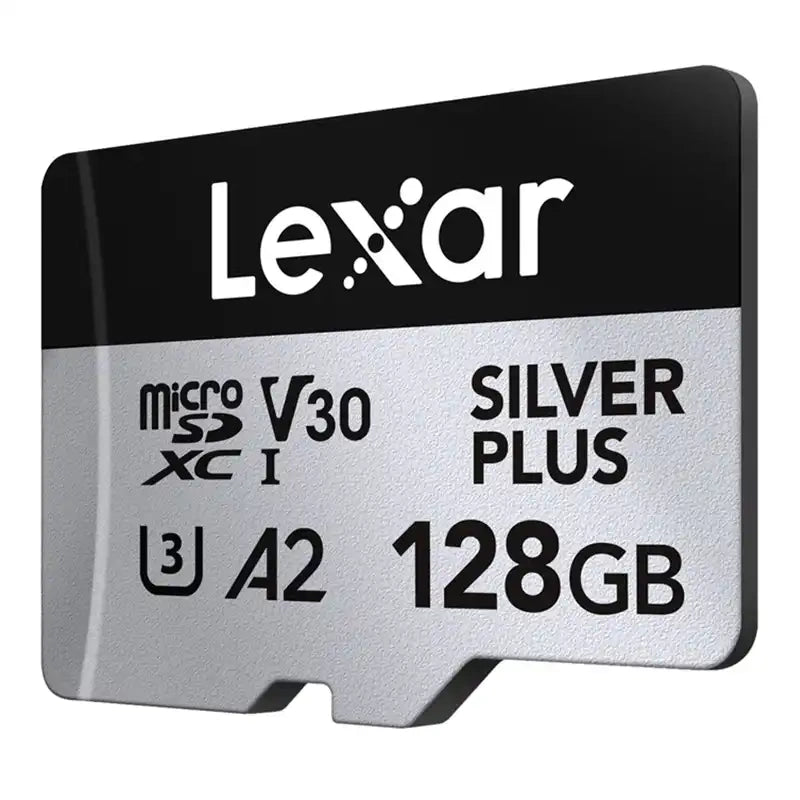 Lexar High-Performance Silver Plus microSDXC 128GB + adapter