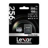 Lexar High-Performance Silver Plus microSDXC 256GB + adapter