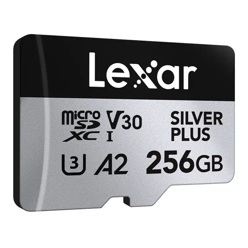 Lexar High-Performance Silver Plus microSDXC 256GB + adapter