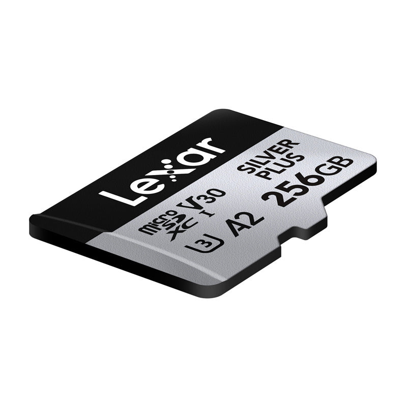 Lexar High-Performance Silver Plus microSDXC 256GB + adapter