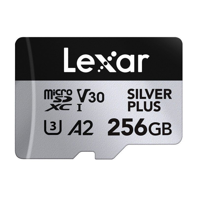 Lexar High-Performance Silver Plus microSDXC 256GB + adapter