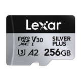 Lexar High-Performance Silver Plus microSDXC 256GB + adapter