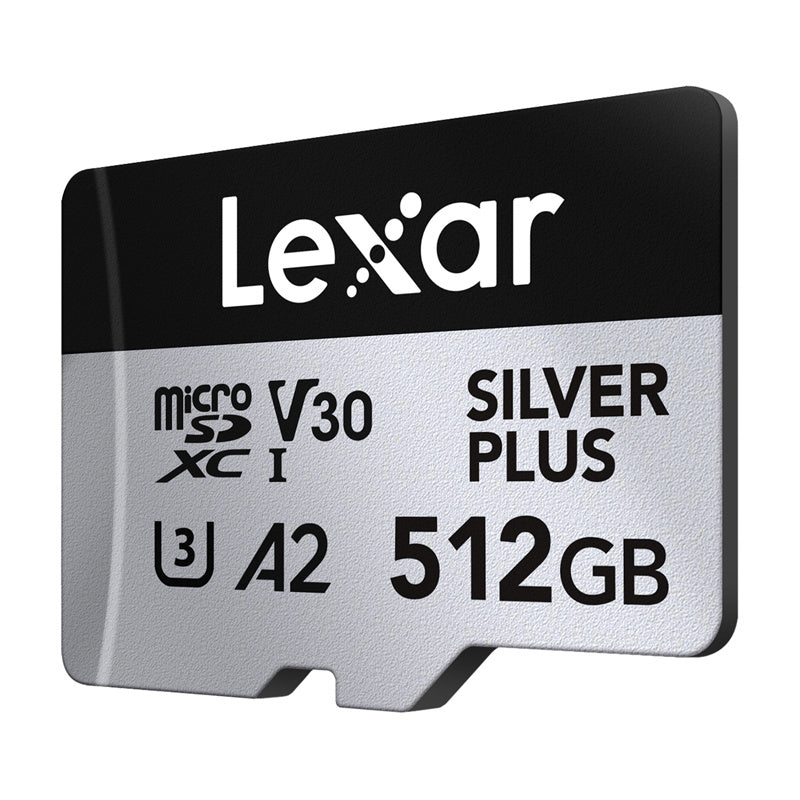 Lexar High-Performance Silver Plus microSDXC 512GB + adapter
