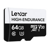 Lexar High-Endurance microSDHC/microSDXC 64GB hukommelseskort