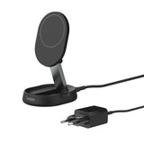 Belkin BoostCharge Pro foldbar trådløs opladningsstander (sort)