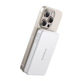Baseus Airpow2 Qi2 magnetisk powerbank 10000mAh 22.5W (hvid)