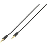 Vivanco 38767 lydkabel 1 m 3.5mm Sort