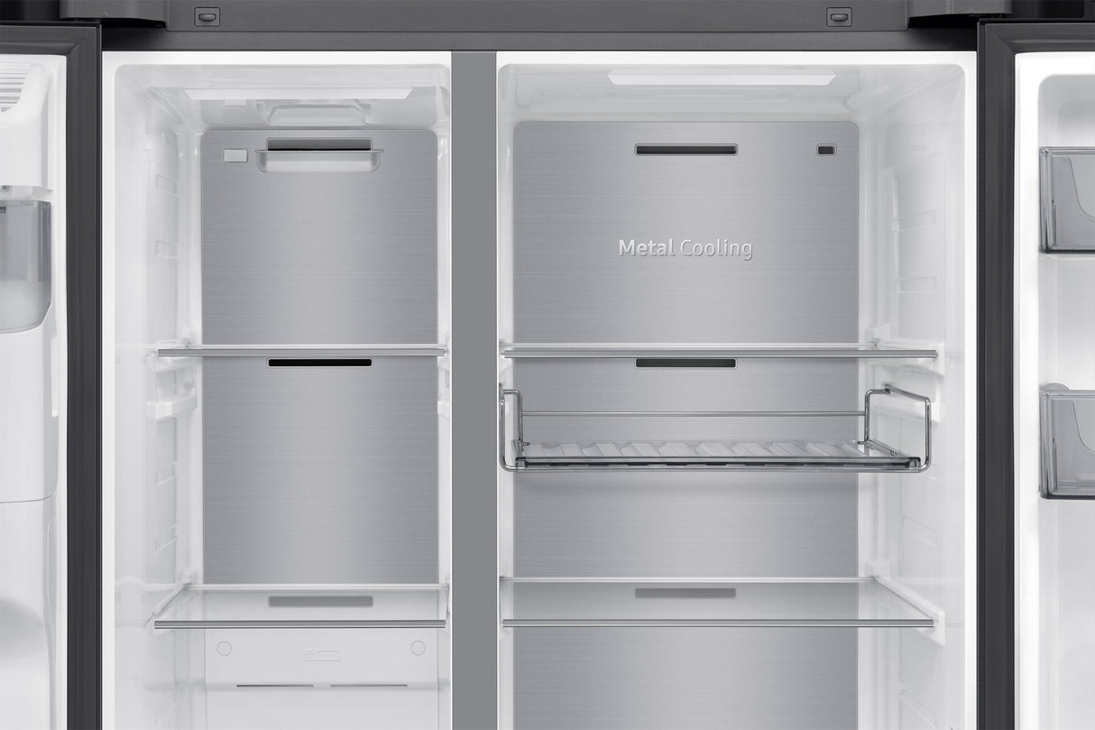 Samsung RS80F64KEF side-by-side køle-fryseskab Fritstående 640 L Sort