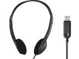 Sandberg 825-33 hovedtelefoner/headset Ledningsført Kontor/Callcenter USB Type-A Sort