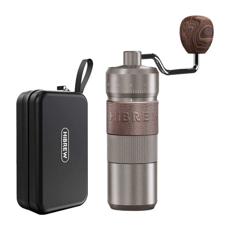 HiBREW G4B manuel kaffemaskine med justerbar slibning.