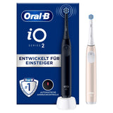 Oral-B iO Series 2 Duo Elektrisk tandbørste Sort/Lyserød