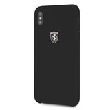 Ferrari Hardcase FEOSIHCI65BK iPhone Xs Max sort/sort Silikon Off track