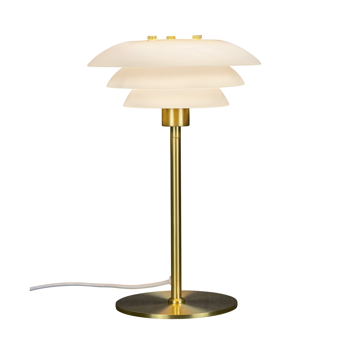 Dyberg Larsen DL20 opal/messing bordlampe