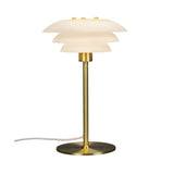 Dyberg Larsen DL20 opal/messing bordlampe