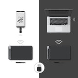 HUION Q620M tegneplade Sort 5080 lpi 266,7 x 166,7 mm USB