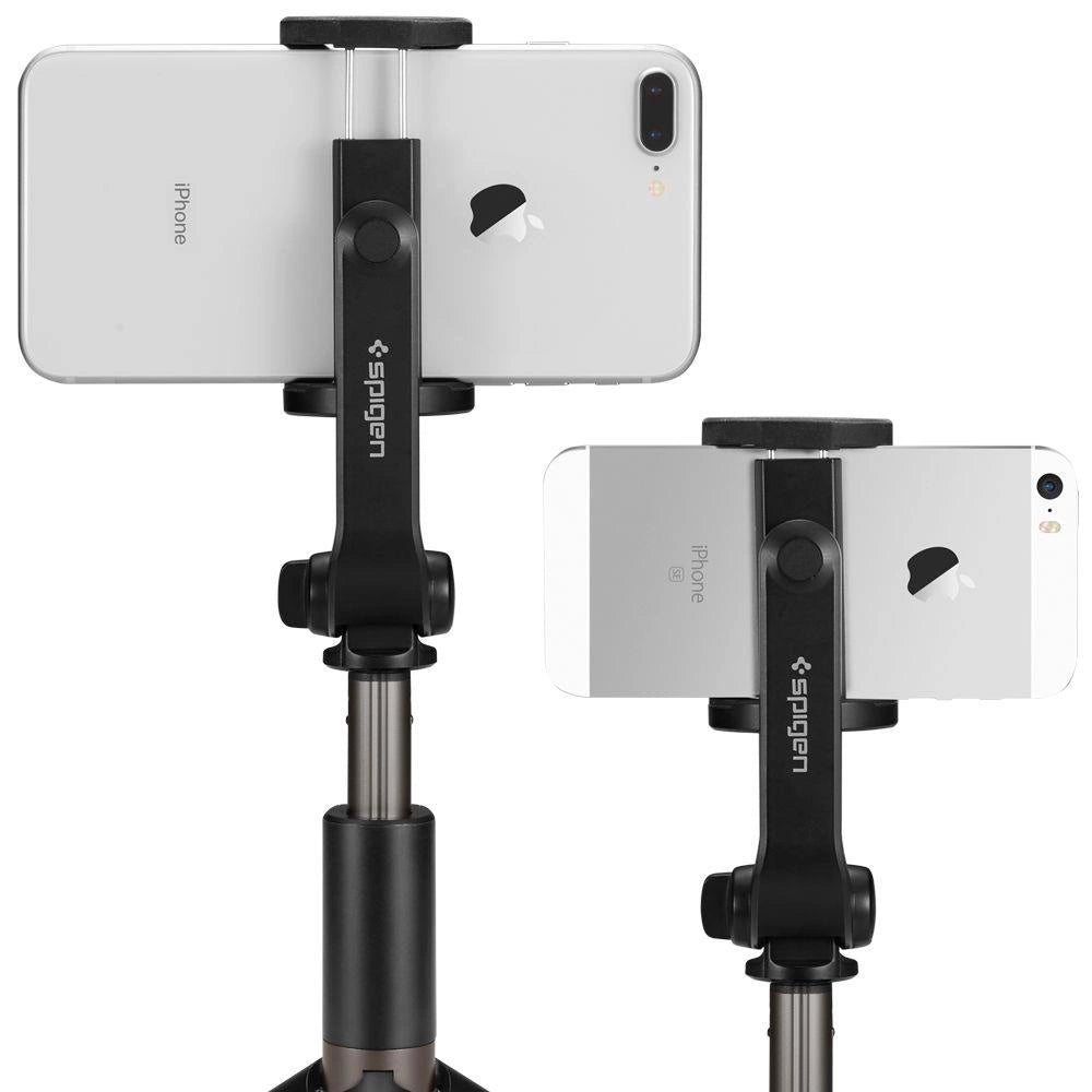 Selfie stick Spigen S540W Bluetooth med stativ - sort