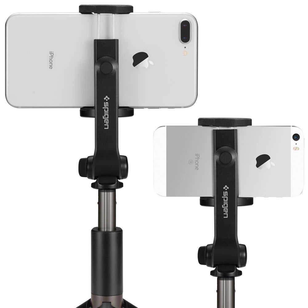 Selfie stick Spigen S540W Bluetooth med stativ - sort