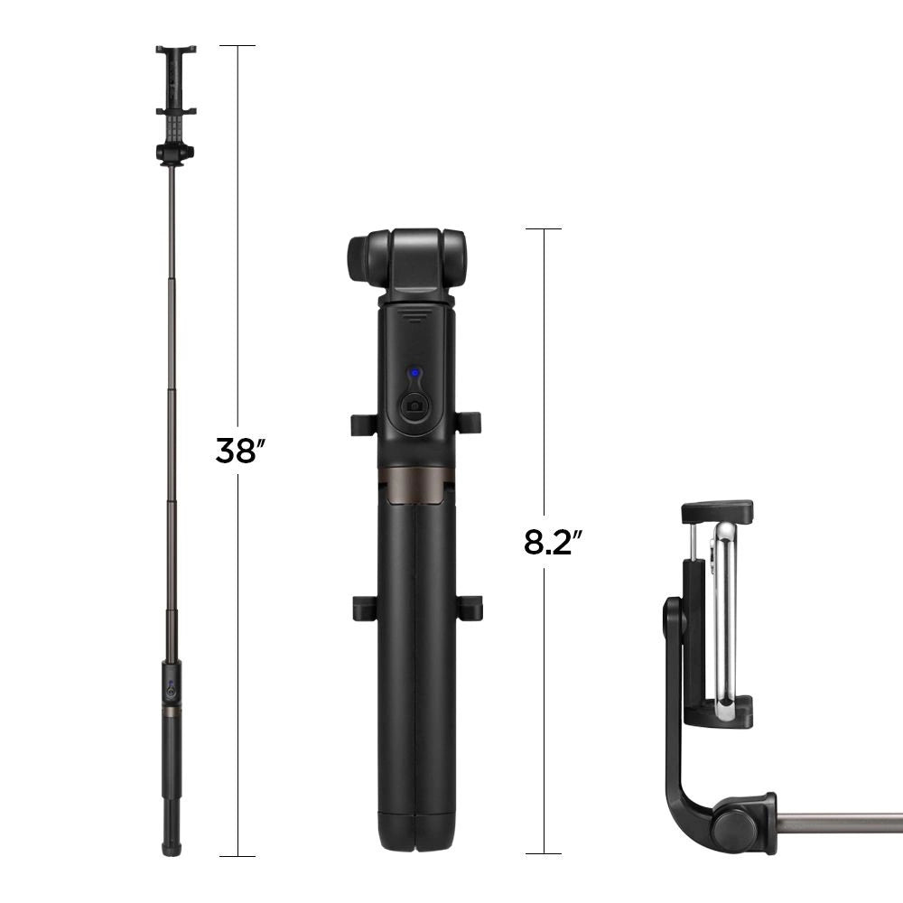 Selfie stick Spigen S540W Bluetooth med stativ - sort