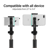 Selfie stick Spigen S540W Bluetooth med stativ - sort