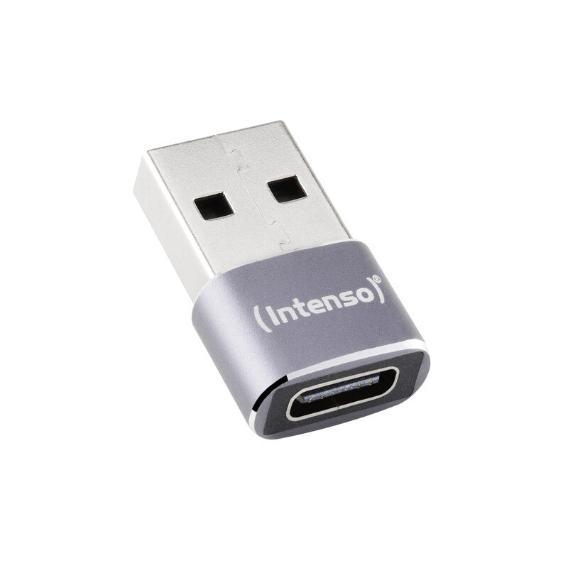 Intenso 7600013 kabel kønsskifter USB-C USB-A Anthracit