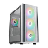 Cooler Master MasterBox 600 computerkasse (hvid)