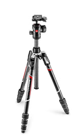 Manfrotto MKBFRTC4-BH kamerastativ Håndholdte videokameraer 3 ben Sort, Sølv