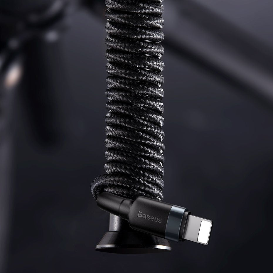 Baseus CATLKLF-G1 Lightning - USB-C PD QC cable 18W 480Mb/s 1m - black and gray