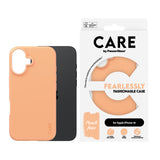 PanzerGlass CARE by ® Fashionable Case Peachy iPhone 16
