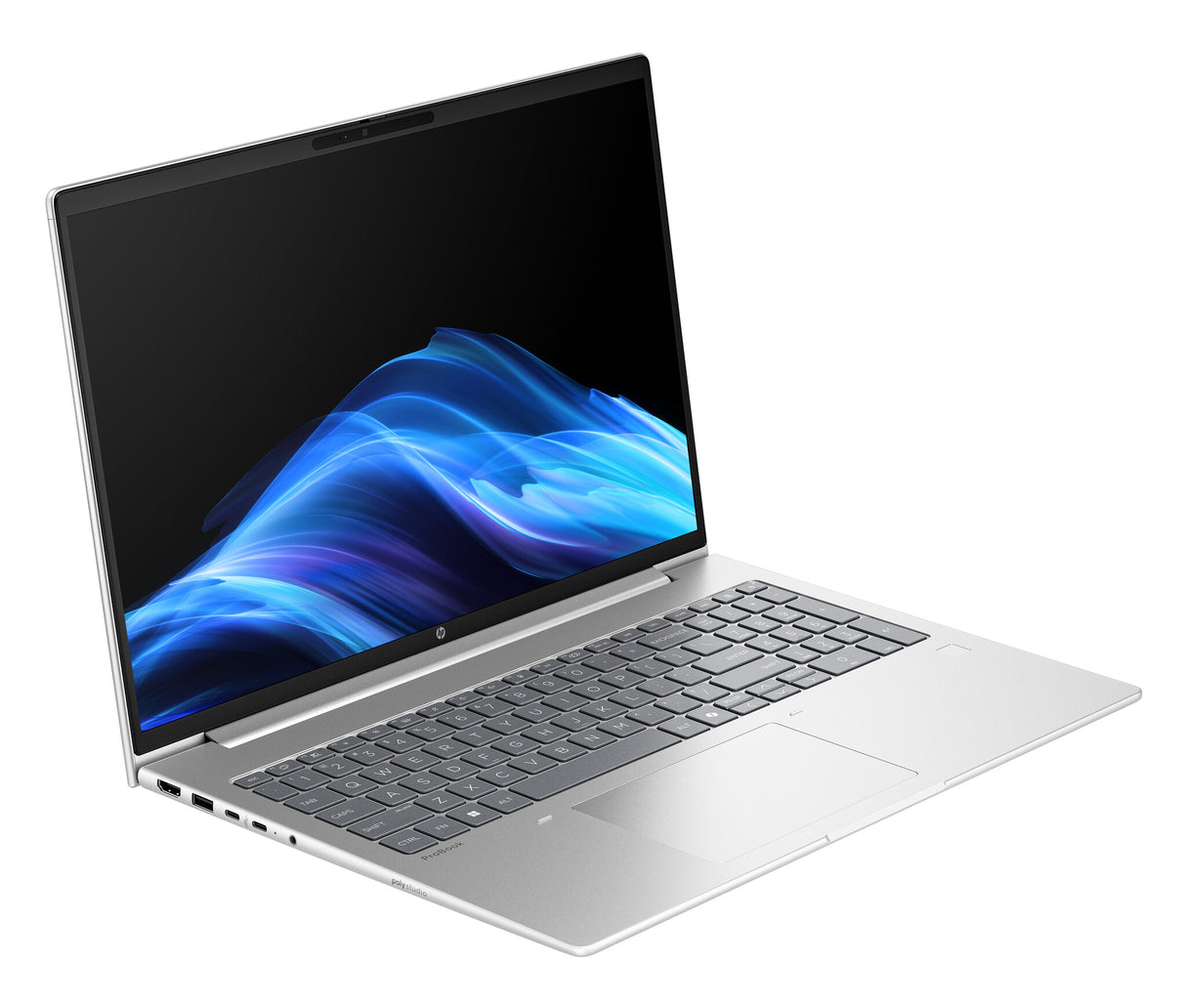 HP ProBook 4 G1i 16 Intel Core Ultra 5 225U Laptop 40,6 cm (16") WUXGA 16 GB DDR5-SDRAM 512 GB SSD Wi-Fi 7 (802.11be) Windows 11 Pro AI PC Sølv