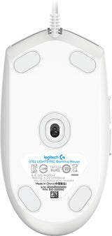 Logitech Gaming Mouse G102 LIGHTSYNC Optisk Kablet Hvid