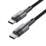 Tech-Protect 5906203699469 USB-kabel 1 m USB C 0,48 Gbit/sek. 60 W Grå